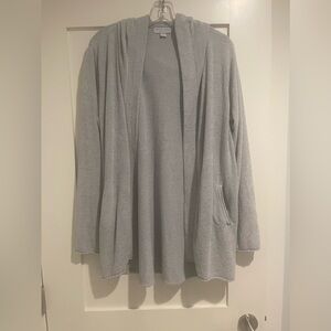 Barefoot Dreams Cozy Chic Ultra Lite Hooded Cardigan